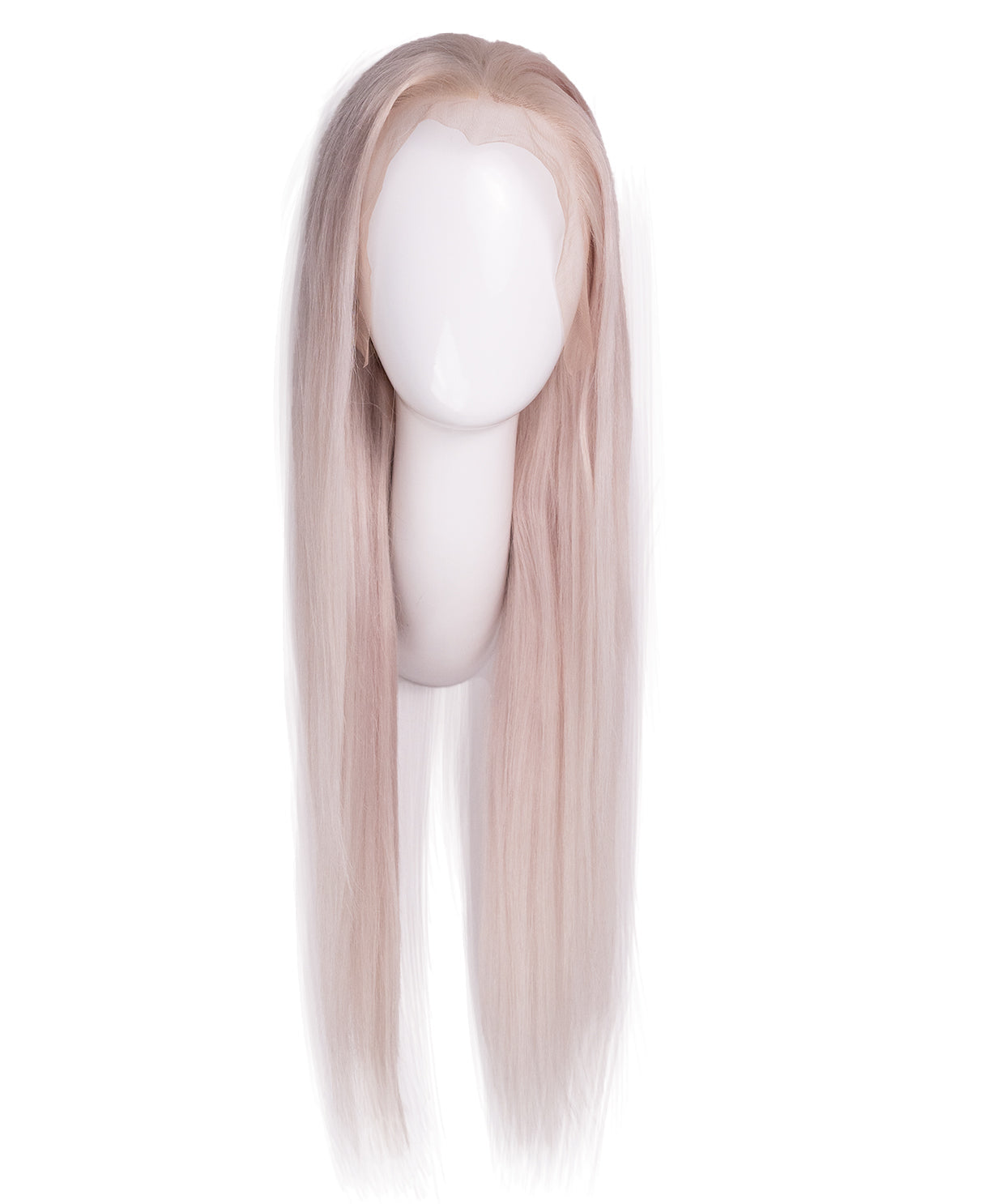 Gro8Hair| Pune-o și pleacă| fără lipici - perucă premium din 100% păr uman natural - culoare blond, 45 cm lungime